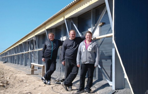 Extension de 4 000 m² d'un élevage avicole 